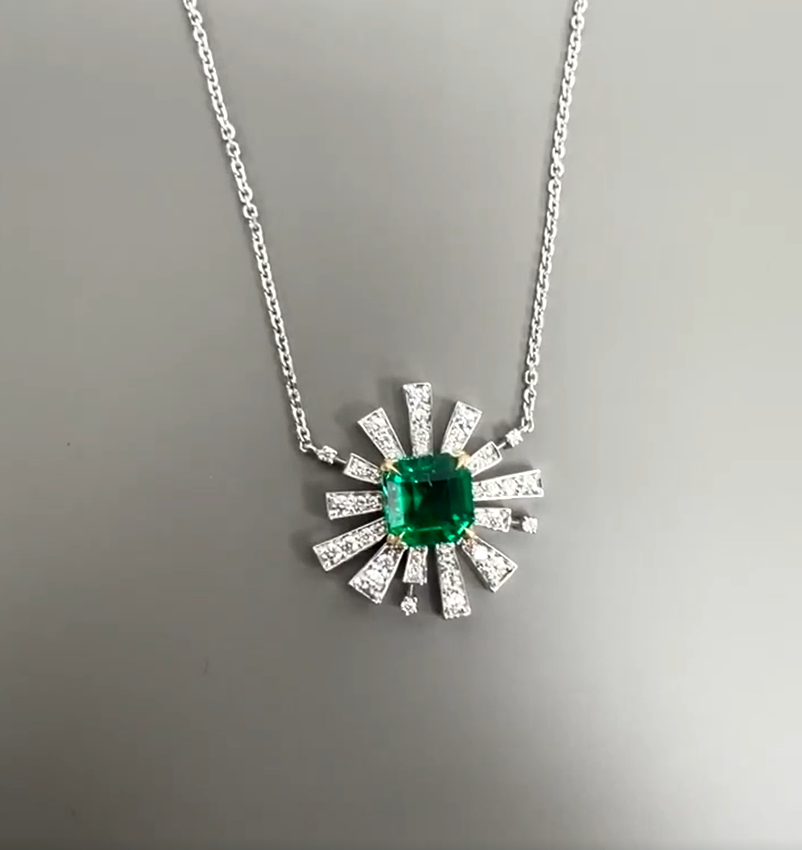 Emerald Pendant